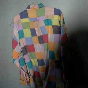 Orvis patch madras shirt